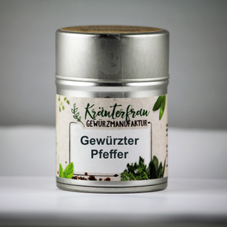 Gewürzter Pfeffer in der Dose -  45 g